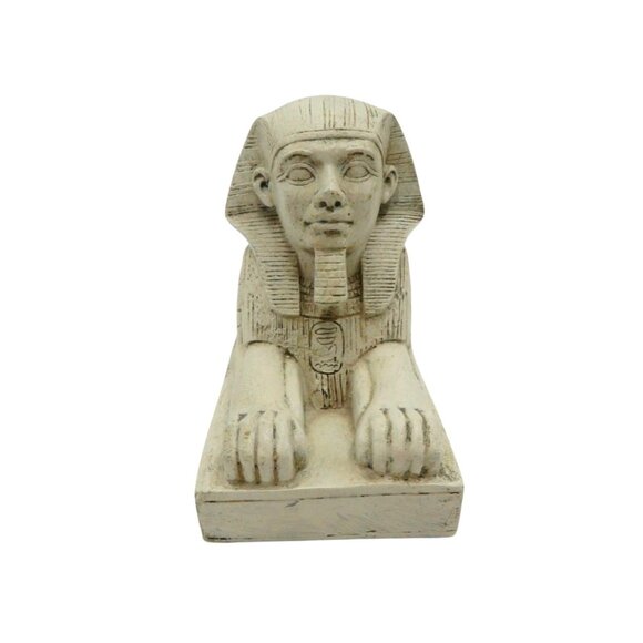 EGYPTIAN SPHINX Statue Resin Figurine Home Decor 5" - Picture 1 of 11
